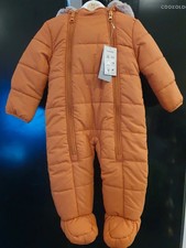 BNWT Baby Boys Size 3-6 Months Snowsuit warm and cosy
