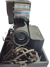 Vintage Operadio Model 9A96 Slide Filmstrip Projector w/ Case USA AS IS