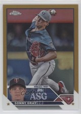 2023 Topps Chrome Update All-Star Game Gold Refractor 34/50 Sonny Gray 0hk8