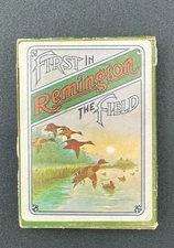 Vintage Remington Playing Cards First in the Field Advertising Deck No Jokers