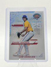 Panini 2025 Prospect Edition Prizm Chase Shores #52 Los Angeles Baseball