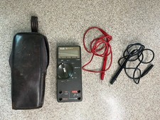Fluke 75 Digital Multimeter With Case/Leads USA Made Tested Working
