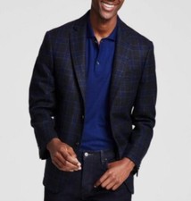 Michael Kors Mens Classic fit LUXERY Check Sport Coat 38 R NEW 375 KEAT1K8Y0322