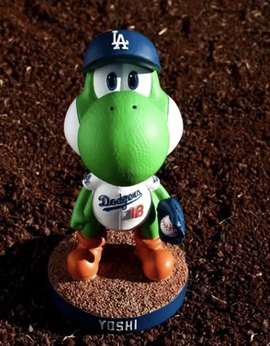 Exclusive Yoshi Super Mario LA Dodgers Yamamoto Bobblehead presale