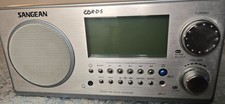 Sangean WR-2 FM RDS AM Digital Receiver Oak Cabinet Tuning Radio Tested Working