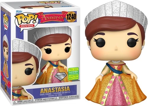 🔥Funko Pop! Movies: Disney - ANASTASIA #1240 SDCC EXC 💎VAULTED PROTECTOR🔥