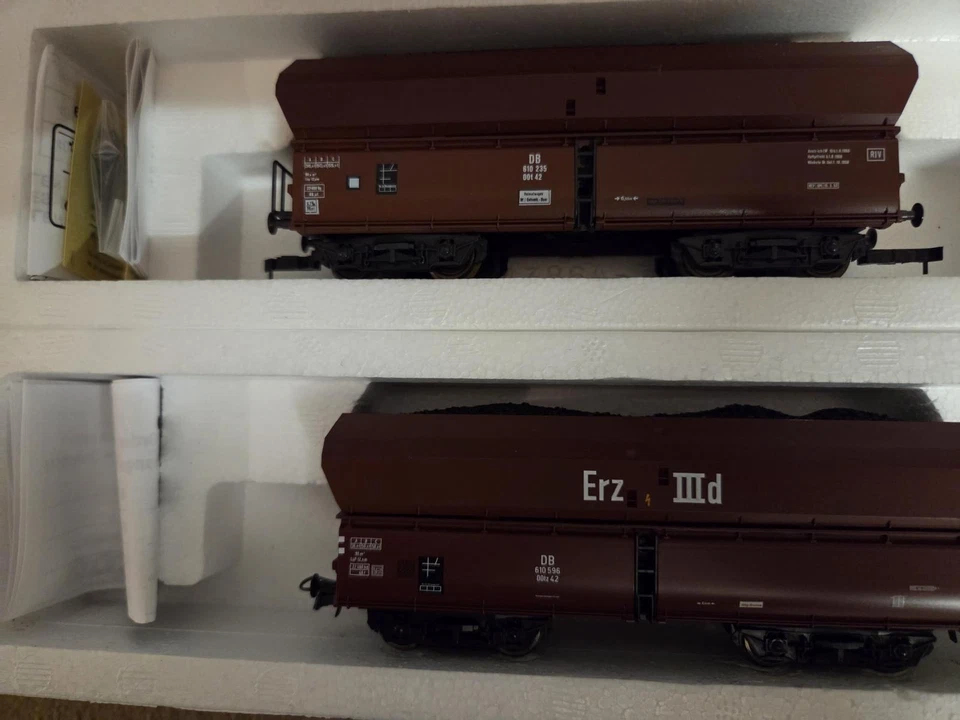 Roco H0 17x Erzwagen = 17x unterschiedliche Betriebsnummern 66018 66019 46239 - Bild 3 von 4