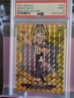 2024 Panini Mosaic - RC Drake Maye #303 Vertical Reactive Yellow Mosaic Prizm SP