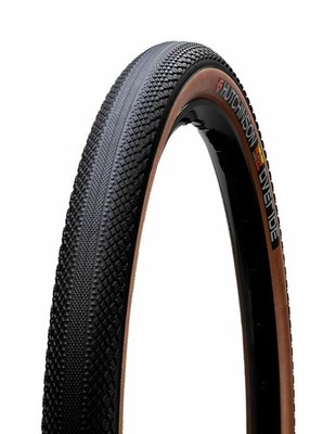 Hutchinson Unisex   Erwachsene Overide Fahrradreife, Schwarz/Tanwall, 700x50cm