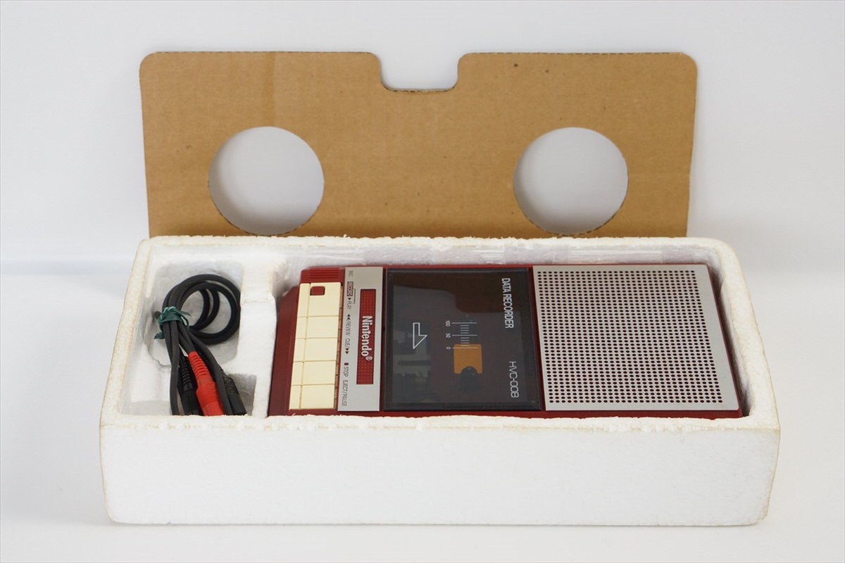Nintendo HVC-008 データレコーダー Nintendo Cassette Data Recorder HVC-008 For Family Basic