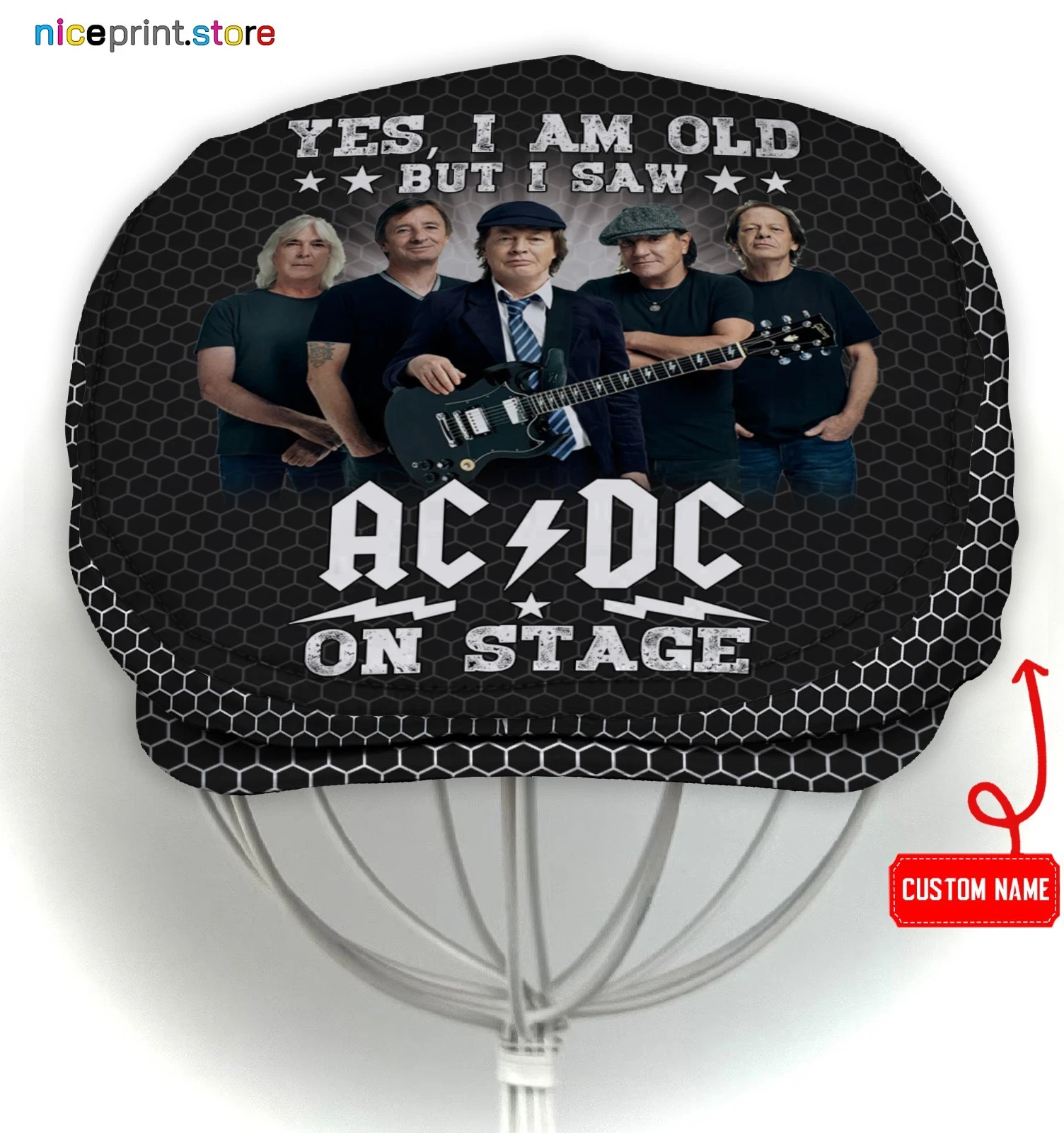 AC*DC Jeff Cap AC*DC Driver Cap AC*DC Golf Cap AC*DC Flat Cap for men