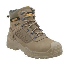 Image of DeWalt Safety Boots Mens Wide Fit Stone Leather Waterproof Steel Toe Size 9