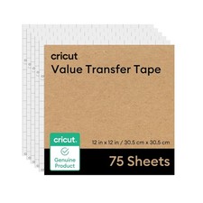 Transfer Tape Vinyl Sheets Flat Pack 75ft Clear Vinyl Transfer Tape