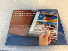 Sharper Image Talking Pictures 36 photo album record messages Christmas gift