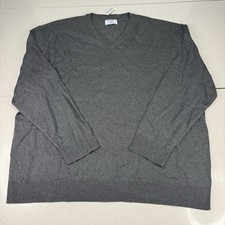 Old Navy Men  s V-neck Long Sleeve Sweater - Size 4XL - Gray - NEW WITH TAGS