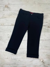 Prada Breeches Short Trousers Black Tab Women Size 46 Black