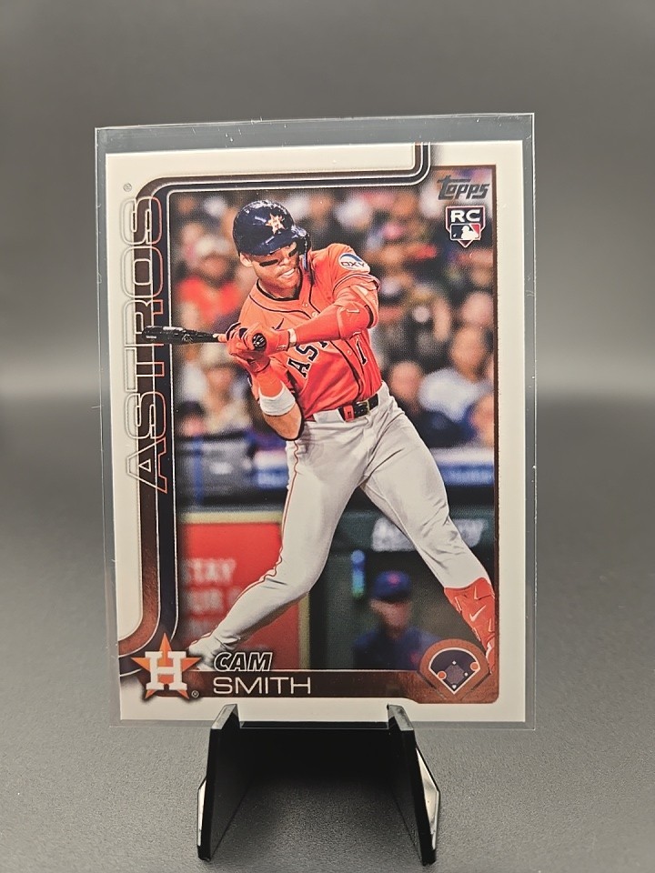 2025 Topps Update Series - Cam Smith US298 - Rookie - Houston Astros
