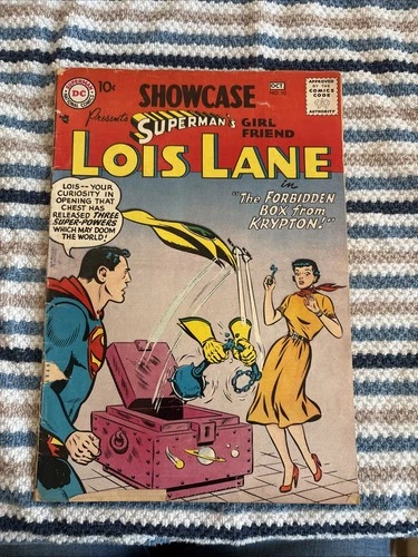 Showcase #10 (Lois Lane) Silver Age Superman Vintage DC Comic 1957