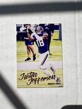 2020 Panini Chronicles - Elite Update Justin Jefferson Rookie Card #217. rookie card picture