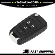 Piece of 1 Keyless Entry Remote Key Fob fit for Chevrolet Sonic 12-17 4 Buttons