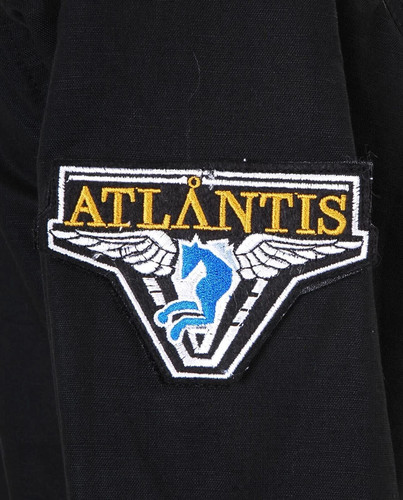 Stargate Atlantis John Sheppard Shirt Black Costume Uniform Halloween Party SALE - Picture 6 of 8
