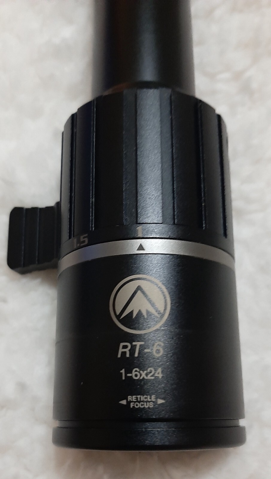 Burris RT6 16x24mm Riflescope w/ Ballistic Reticle, Matte Black