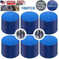 100 Pcs Medium Size 1- 34 Round Radial Repair Tire Patches With High Quality 100 Pcs Medium Size 1- 34 Round Radial Repair Tire Patches With High Quality