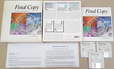 Final Copy v1.3 Release 2 ©1991 SoftWood, Inc Word Processor for Commodore Amiga