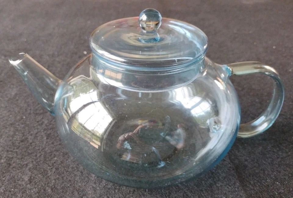 pequeña tetera de cristal para remojar, excelente estado Foto 2 de 4