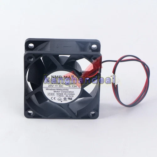 NMB-MAT 60*25MM 6CM 6025 Inverter Fan 2Pin 2410ML-05W-B50 24V 0.13A