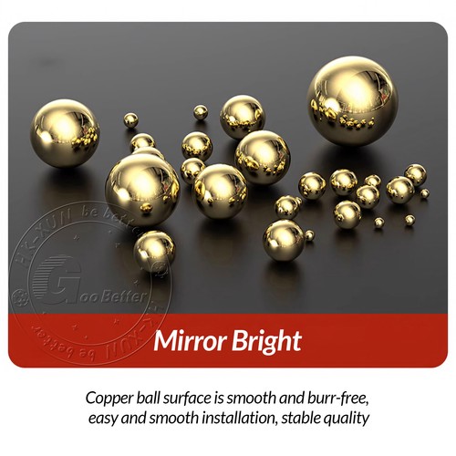 Solid Bearing Balls Brass Ball Industrial Precision Coppers Ball Dia 0.9mm-80mm - Picture 4 of 49