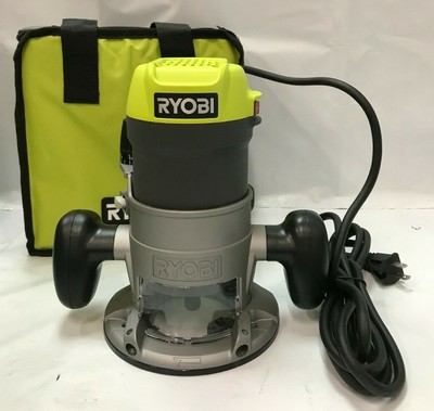 Ryobi R1631K 8.5 Amp 1-1/2 Peak HP Fixed Base Router VG Ryobi R1631K 8.5 Amp 1-1/2 Peak HP Fixed Base Router VG