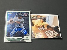 Ignacio Nacho Alvarez Atlanta Braves Auto Signed 2023 Topps Pro Debut Chrome .