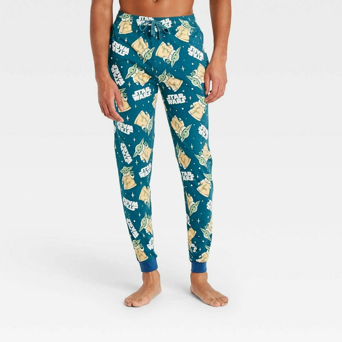 Star wars men's baby yoda mandalorian pajama pants outlet