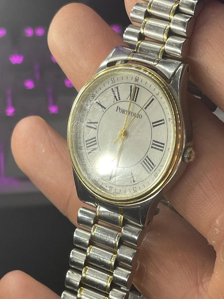 Reloj Tiffany & Co Portfolio de cuarzo de dos tonos para hombre Foto 2 de 4