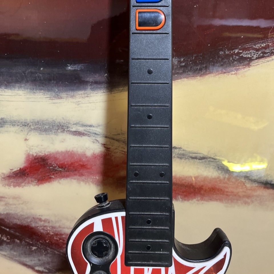 Red Octane Guitar Hero Les Paul Wireless Controller Xbox 360 Aerosmith