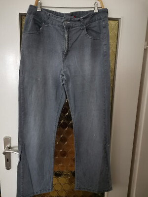 Damen-Jeans von Just for You. Größe 48 in Hellgrau. Große Größen Damen