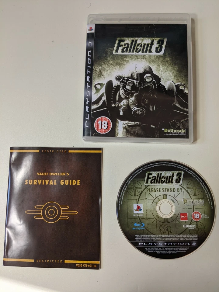(CIB) Fallout 3 (Playstation 3) -- TESTED -- - Image 3 of 4