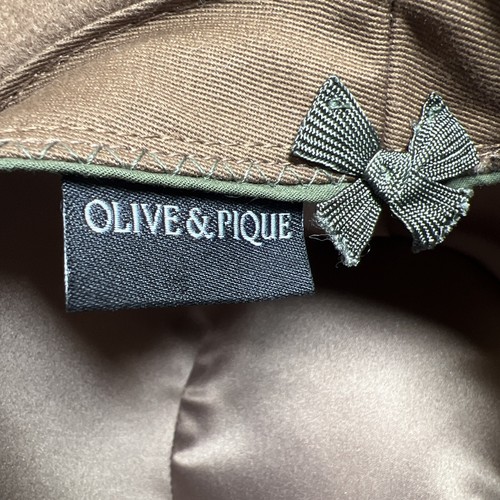Olive & Pique 100% Wool Brown Women’s Western Hat - Picture 9 of 10