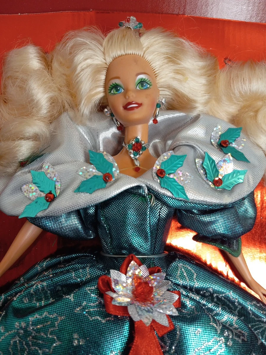 Holiday Barbie 1995 Year Manufactured Barbie Dolls & Doll Playsets