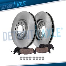 Front Brake Rotors Brake Pads for 2018 - 2023 Jeep Wrangler BR2 & BR6 Brake Code