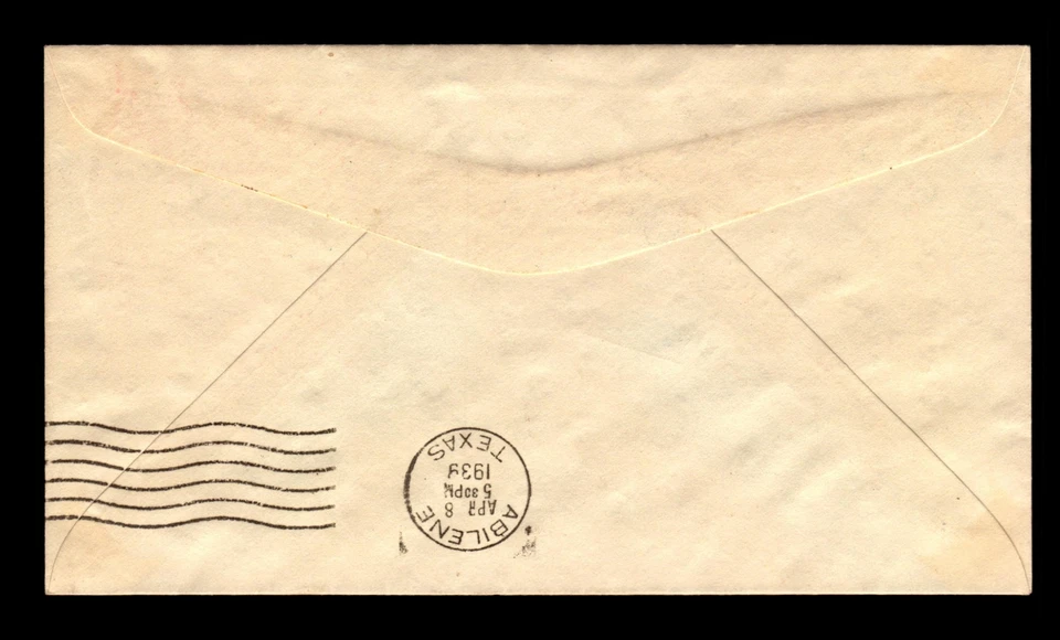 SC# 806EE-5 FDC - Fidelity Cachet - Block of 4 - Addressed - L33899 - Image 2 of 2