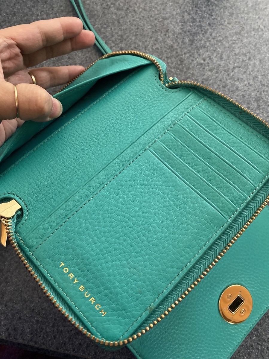 ★在庫★TORY BURCH SMARTPHONE WRISTLET 51149451 NWT Tory Burch Blue Kerrington Amore Print Smartphone