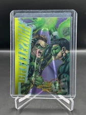1995 SKYBOX DC LEGENDS!  GREEN LANTERN v PARALLAX!  BATTLEZONE!  #B5