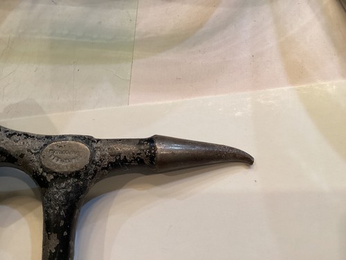 Primitive 1800's Meat Tenderizer Hammer Utensil Tool dated 1867 - Picture 3 of 5