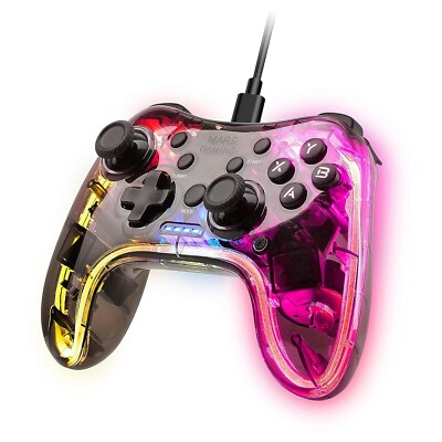Mars Gaming MGP-C RGB Gamepad Controller PC PS3 Switch Mac Android USB