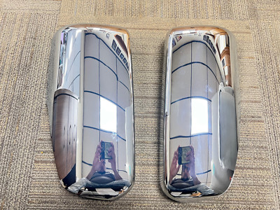 2018-2024 Freightliner Cascadia Tractor Trailer Chrome Door Mirror Cover LH & RH