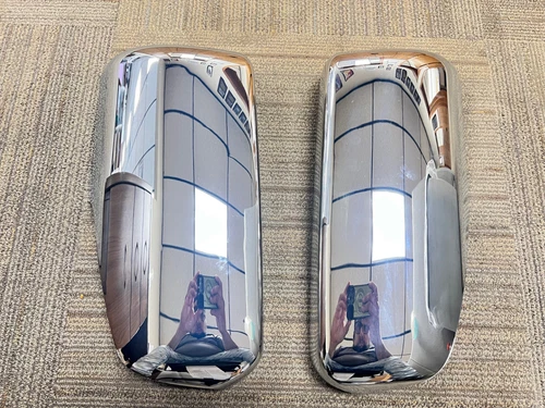 2018-2024 Freightliner Cascadia Tractor Trailer Chrome Door Mirror Cover LH & RH