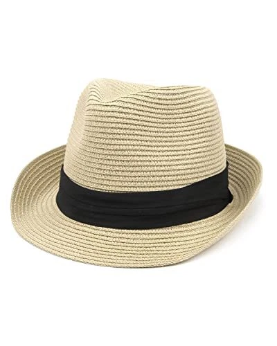 Straw fedora hats for small heads hotsell
