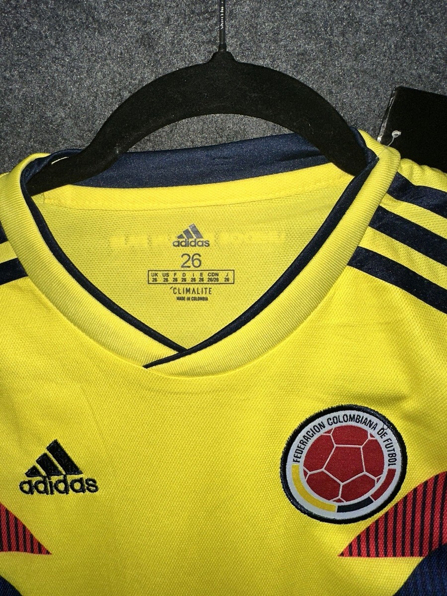Adidas Federacion Columbia 2018 WORLD CUP Soccer Jersey